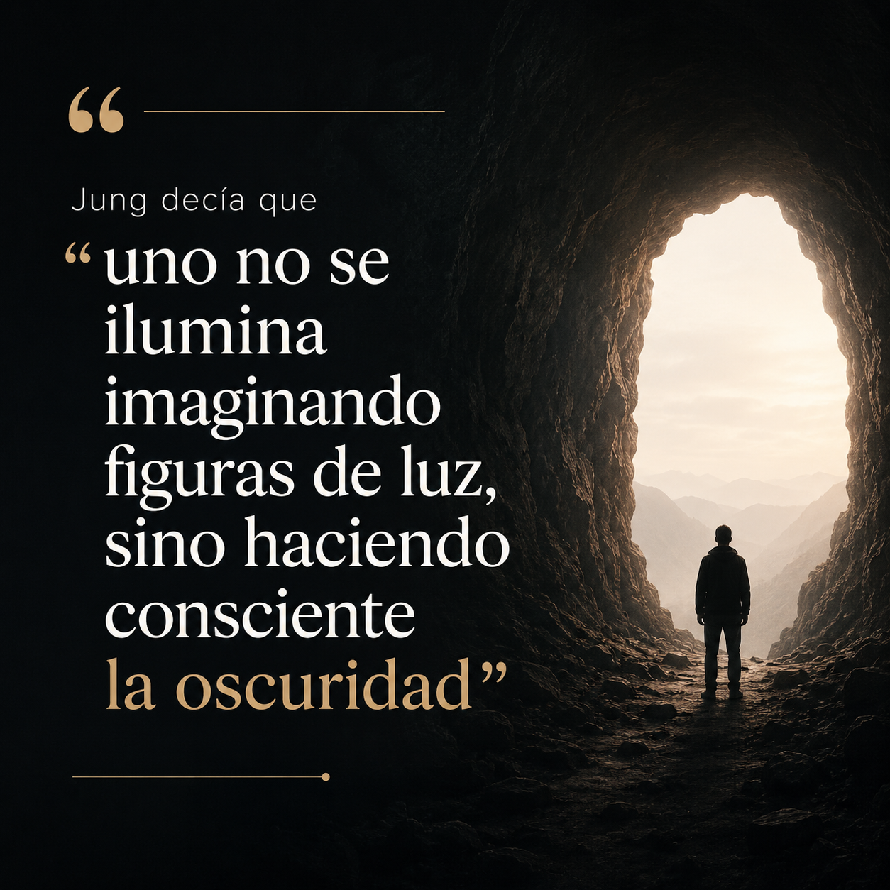 No basta con perseguir la luz, el éxito o la felicidad